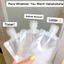 COMBO 5 Túi Chiết Mĩ Phẩm 30ml 50ml 100ml Lọ Chiết Dầu Gội Sữa Tắm Dầu Xả Du Lịch Dã Ngoại