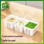 SWEET 3 Lưới Tủ Lạnh Hộp Bảo Quản Hành Tỏi Tiêu Tổ Chức Trái Cây Rau Củ Củ Cải Hộp Nhà Bếp Kín Hộp n