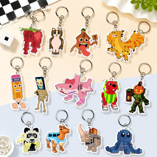 Móc chìa khóa ganci/Acrylic roblox Steal A brainrot V2 (60 biến thể)