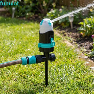Máy phun nước xoay 360 độ FUHUIOT, Loại chèn mặt đất Vòi phun tưới nước tự động có thể điều chỉnh, Máy phun tưới nước chống rò rỉ tiết kiệm nước chống rò rỉ Tưới vườn ươm