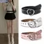 Bluelover Nữ Da PU Rỗng Ra Trái Tim Yêu Nữ Thắt Lưng Quần Pin Bule Da Nữ Vintage Thắt Lưng Mới