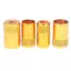 2 Cái 10-17CM Cần Câu Cá Kẹp Đầu Lưới Đầu Nối Vít DIY Phụ Kiện Bộ FSI