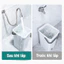 Dây Nối Dài Vòi Nước Xoay 720 Độ Inox 304, Ống Nối Vòi Rửa Bát Chống Bắn Nước Linh Hoạt Đa Năng