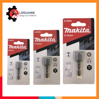 Đầu tuýp vặn vít có nam châm 1/4inch 8mm B-38934, 12mm B-38956, 13mm B-38962 Makita
