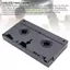 Guansfs Máy làm sạch đầu VCR Công nghệ ướt Có thể tái sử dụng Làm sạch an toàn Video VHS cho đầu phát Loại bỏ bụi bẩn & bụi từ Tối ưu hóa chất lượng phát lại Kéo dài tuổi thọ