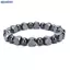 Bluelover Từ Hematite Hạt Co Giãn Chăm Sóc Sức Khỏe Vòng Tay Nam Lắc Tay Trang Sức Mới