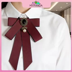 Dây buộc nơ ruy băng sang trọng MYPANDA với trang trí ngọc trai Thời trang cổ điển cho các bữa tiệc.