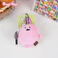 HK1 Joke Gấu Plushie Cá Hồng Xúc Xích Sang Trọng Móc Khóa Hoạt Hình Dễ Thương Xúc Xích Lợn Túi Charm KH1