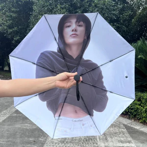 Bán chạy Ô Tian Jungkook Giảm giá 30% Gấp hoàn toàn tự động Chống tia cực tím Mưa Nắng Ô công dụng kép Cách nhiệt Ô chống gió bền