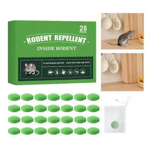 Bóng Điều Khiển Chuột 28 Miếng Bẫy Lâu Dài Có Túi Lưới Bóng Điều Khiển Động Vật Cho Nhà Bếp Phòng Ăn gác xép Nhà Để Xe Kho Sân Vườn jiwvn