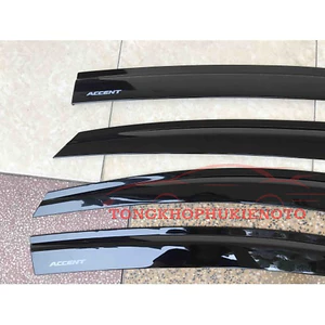 Vè Che Mưa Xe Hyundai Accent 2018-2019-2020-2021-2022-2023- nhựa đen dày cao cấp