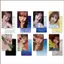 SQ11 4 Cái / bộ Nhung Đỏ Wendy LOMO Thẻ Mini Album Cerulean Verge Bưu Thiếp Bộ Sưu Tập Ngôi Sao Ngoại Vi