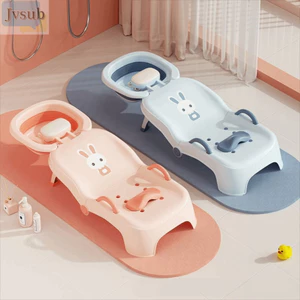 Ghế Dầu Gội Trẻ Em JVSUB, Giường Bể Bơi Tóc Cho Bé Họa Tiết Thỏ, Bồn Tắm Thoải Mái Có Thể Điều Chỉnh Bồn Tắm Bé Trai Bé Gái