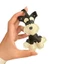 Schnauzer Puppy Túi Mặt dây chuyền Da pu Hoạt hình sáng tạo Quà tặng nhỏ