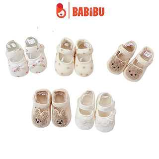 Giày tập đi hình gấu thỏ hàn quốc, chống trơn trượt cho bé