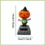 Năng Lượng Mặt Trời Nhảy Múa Halloween Hình Nội Thất Ô Tô Halloween Bí Ngô Hình Đồ Chơi Nhảy Múa Chạy Bằng Năng Lượng Mặt Trời Cho Ô Tô SUV gelhvn