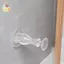 Nút chặn cửa tự dính bằng silicon Tắt tiếng Cửa hút Cửa sau Bảo vệ tường Giá đỡ cửa ẩn ELWW