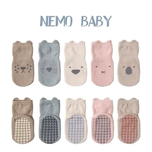 ất cho bé, tất chống trượt cho bé, tất cổ ngắn cho bé 0 Đến 2.5 Tuổi Nemo Baby mềm mại TH-02