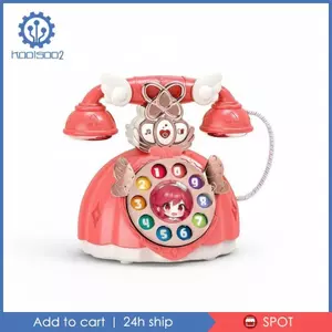 Đồ chơi công chúa Điện thoại Chơi nhạc Điện thoại Thiết kế cổ điển Sản phẩm trẻ em cho trẻ em