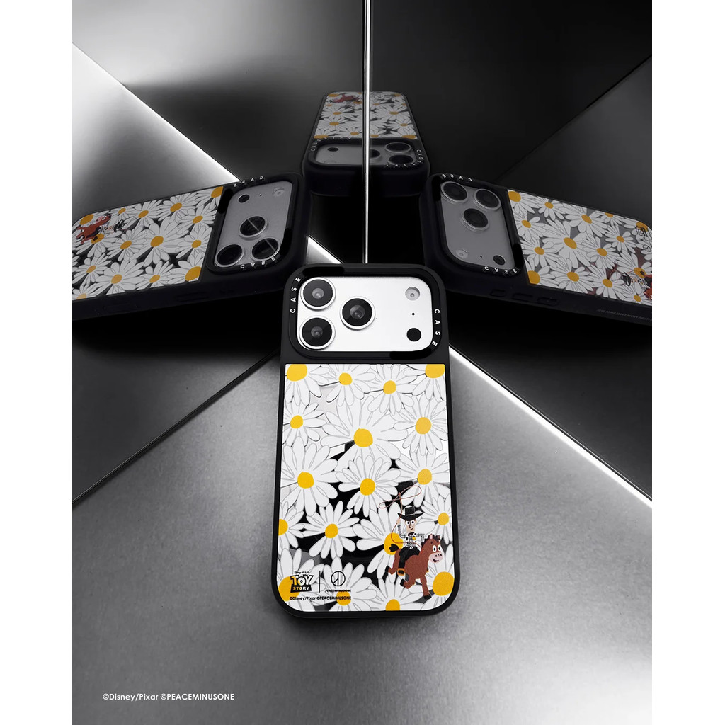 CASECASE X Phong Cảnh Ốp Lưng Gương Đen & Bạc Hút Từ Tính IPhone Dành Cho IPhone 17 Air 16 15 14 13 12 Pro Max Plus Ốp Lưng Cứng Có Hộp Khắc Logo