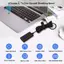 Máy lắc chuột 2 trong 1 Máy lắc chuột USB Type-C có công tắc bật / TẮT Ổ đĩa Máy lắc chuột tự động miễn phí