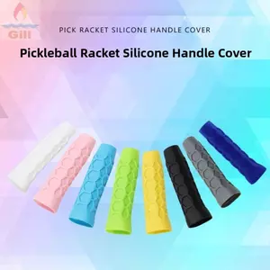 GILL Pickleball Paddle Grip Cover, Thay thế Silicone Pickleball Vợt Tay cầm, Vợt Pickleball chống trượt có thể tái sử dụng Phụ kiện bóng rổ Overgrip