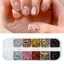 Trong Kho 1Mm Sơn Móng Tay Sequins, Phụ Kiện Dễ Thương, Tự Làm Móng Tay Nghệ Thuật Thiết Kế Cá Tuyết
