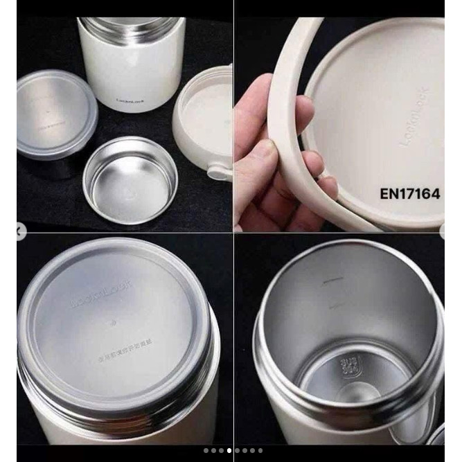 HỘP CƠM GIỮ NHIỆT LOCK&LOCK 1,6L YOYO PORTABLE POT  LHC8051