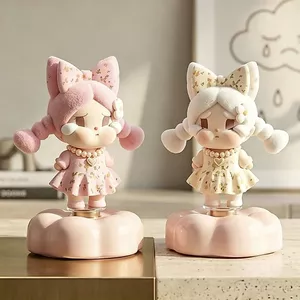 Jingdezhen Gốm Chơi Đồ Trang Trí Cảm Xúc Chữa Bệnh Series Xoay Được Bé Gái Bạn Gái Quà Tặng Xe Sáng Tạo 360°26.3.22