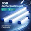 Đèn pin từ tính PYCOU, Đèn LED không dây chống nước 80W, Sạc USB di động Dụng cụ chiếu sáng đèn chiếu sáng có thể điều chỉnh độ sáng thứ 3