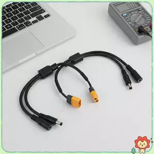 Bộ chuyển đổi DC lõi đồng cao cấp 2 cổng Đầu nối nam sang nữ Cắm cho gia đình Sạc điện tử văn phòng