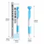 Bộ bút chì cơ GETVOW, Bút chì tự động chì dày 2.0mm cầm tiện dụng, nạp chì HB tích hợp Máy mài tư thế chỉnh sửa Bộ bút chì HB Đồ dùng học tập