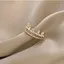 Nhẫn Ngọc Trai Đôi Nữ Thanh Lịch Micro-Ind Zircon Mở Nhẫn ins Niche Văn Học Cung Điện Chỉ Số Nhẫn 2026-6-26