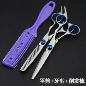 Chuyên Nghiệp Làm Tóc Kéo Cắt Tóc Kéo Cắt Tóc Flat Cắt Răng Nổ Dụng Cụ Tiện Dụng Gia Đình Trẻ Em Người Lớn Bộ