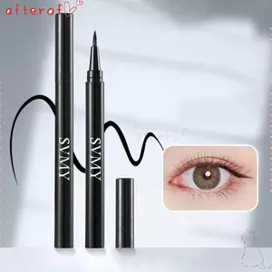 Bút kẻ mắt màu đen AFTEROF, Bút chì kẻ mắt dạng lỏng lâu trôi chống mồ hôi, Mỹ phẩm mắt khô nhanh chống thấm nước Trang điểm làm đẹp