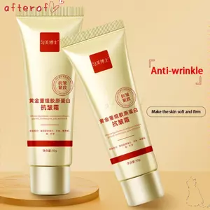 Kem dưỡng da mặt AFOF, Kem dưỡng ẩm Collagen tái tổ hợp vàng Chống nhăn, Giảm nếp nhăn Làm sáng da săn chắc và nuôi dưỡng da Kem chăm sóc da Chăm sóc da mặt