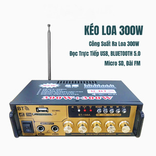 【🔥 Rẻ】AIMVUKES Amply Mini Loa Amly Bluetooth 600W, âm ly karaoke Amly Mini Bluetooth TLC ,A Kết Hợp Ghi Âm , Echo Siêu