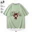 Pretty Derby Agnes Tachyon Áo thun Cotton ngắn tay mùa hè dáng rộng đa năng dành cho nam và nữ