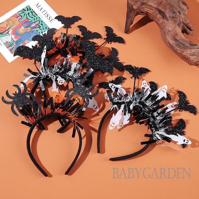 Halloween Dơi Nhện Đầu Ma Lễ Hội Tiệc Lừa-or-Treat Phụ Kiện Tóc Cosplay Trang Phục Mũ