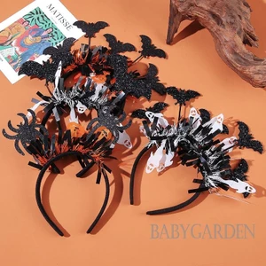 Halloween Dơi Nhện Đầu Ma Lễ Hội Tiệc Lừa-or-Treat Phụ Kiện Tóc Cosplay Trang Phục Mũ