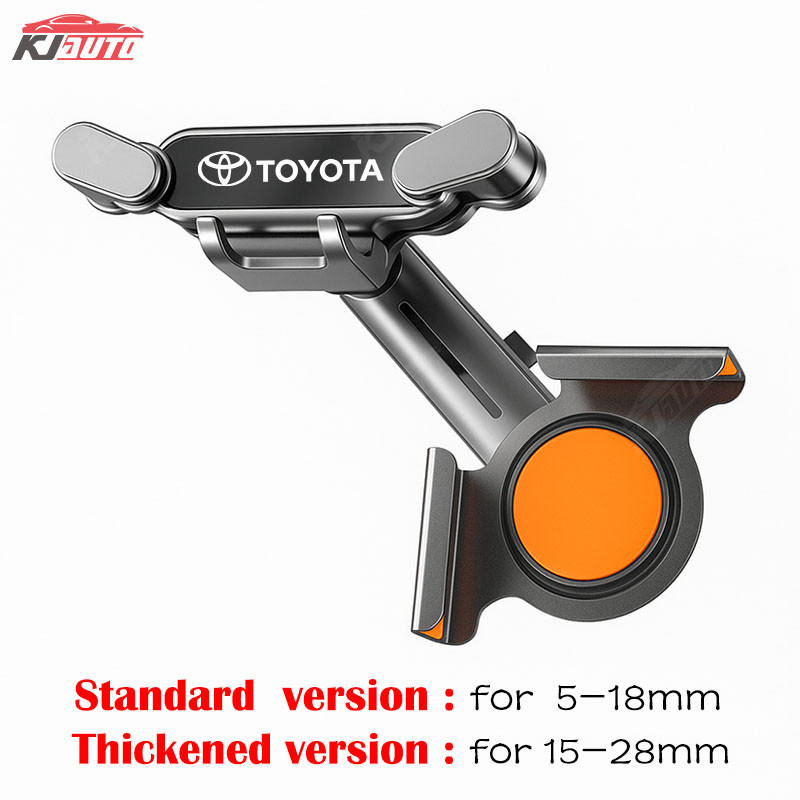 Giá đỡ điện thoại Toyota chuyên dụng EV Giá đỡ điện thoại trên ô tô Giá đỡ bảng điều khiển màn hình lớn An toàn và ổn định cho Veloz Vios Raize Avanza Alphard Corolla Cross Fortuner Wigo Yaris Cross Innova