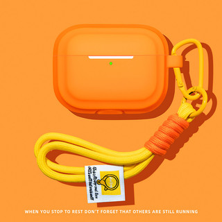 Ốp Lưng Cho AirPods Pro3 2025 Mới AirPods 4 [2024] AirPods Pro2 Pro 3 2 1 Vỏ Tai Nghe Không Dây Apple Silicon Có Dây Xích Ngoài Trời