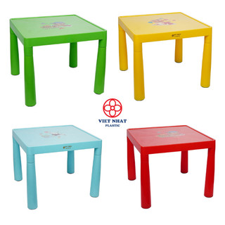 Bàn Ghế Học Cho Bé 2-7 Tuổi – Nhựa Việt Nhật Chính Hãng, Chân Tháo Rời Tiện Lợi
