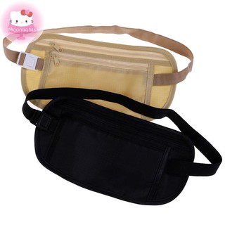 Moonlights Travel Money Belt Ẩn Eo Ví An Ninh Túi Hộ Chiếu Túi Đựng ID EN