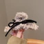 SQ Phụ kiện tóc mới của Hàn Quốc Kẹp tóc nơ Satin Tay nghề tinh xảo Kẹp cá mập bán chạy