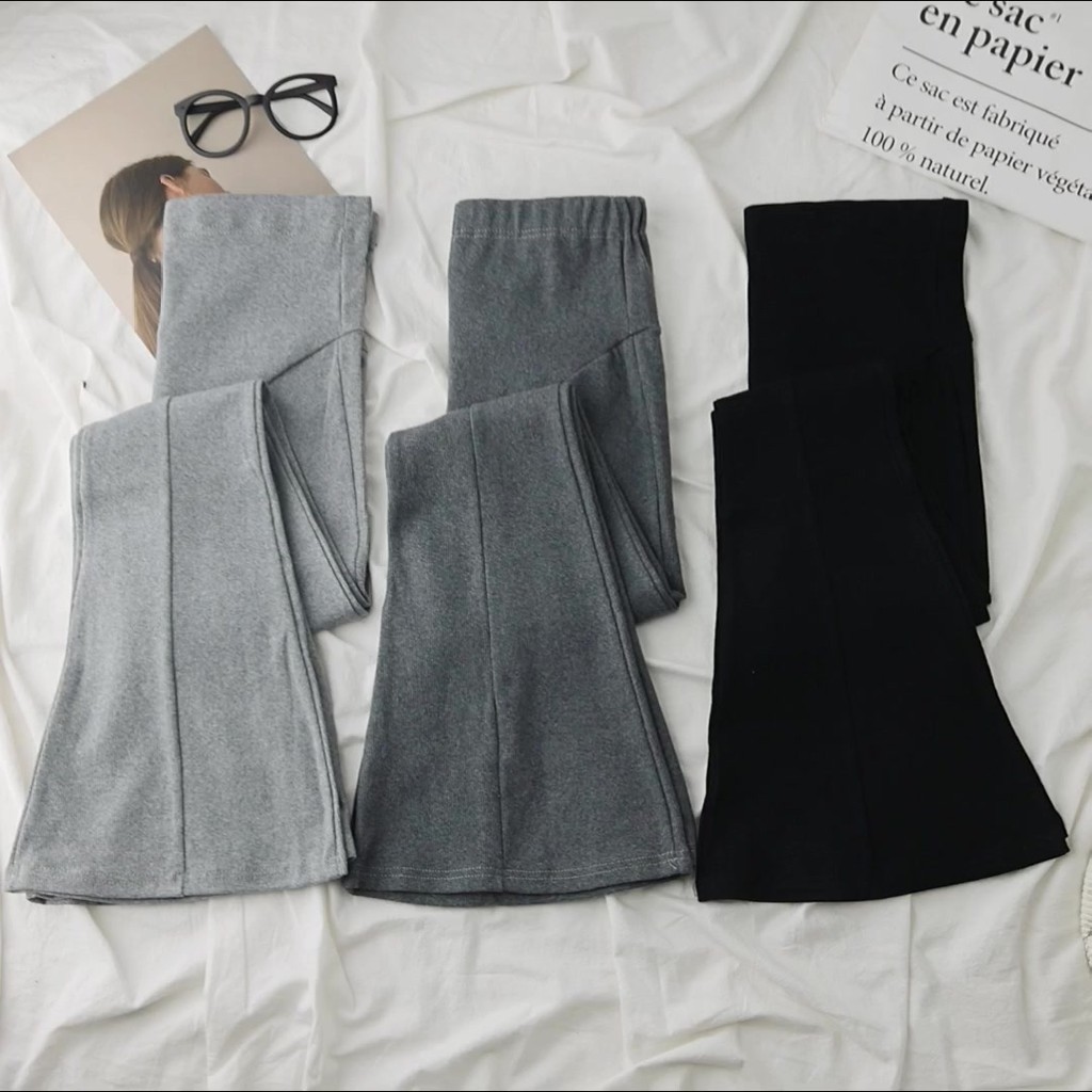 Quần Bà Bầu Legging Cotton Nguyên Chất Cho Xuân Thu