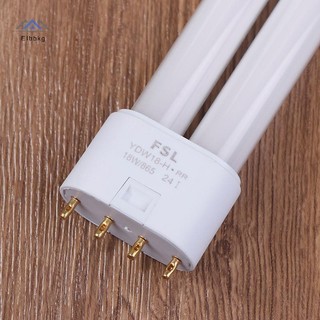 ELBBKG Ống Huỳnh Quang 18W 24W 36W Đèn Tiết Kiệm Năng Lượng CFL 4 Chân Ống Đôi Bóng Đèn Tiết Kiệm Năng Lượng H Ống Trắng Mới
