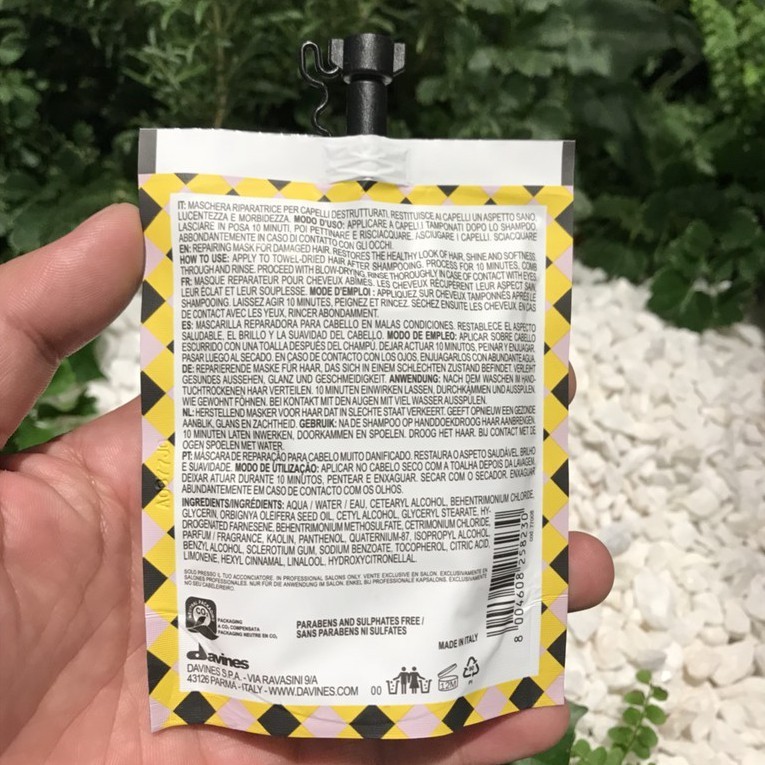 Mặt nạ siêu phục hồi DAVINES THE RENAISSANCE CIRCLE 50ml [ MK ]