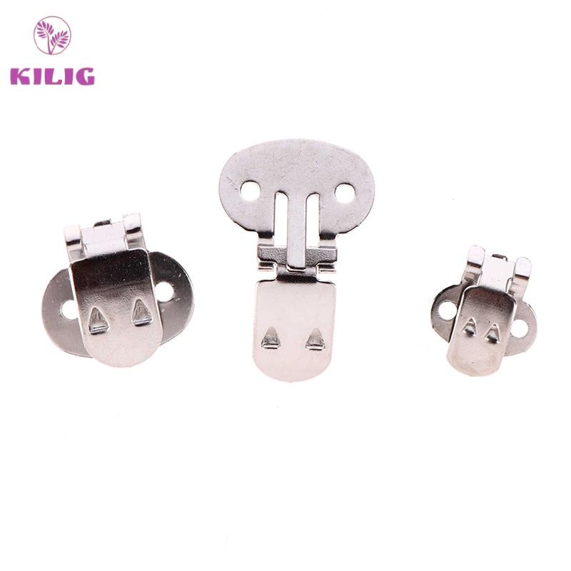 Set 10 Kẹp Inox Hình Bông Hoa Dùng Để Cố Định Giày Tiện Dụng Mới