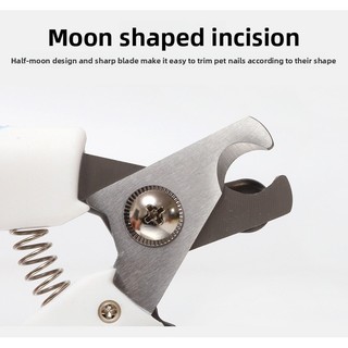 Pet Nail Clipper Lưỡi hợp kim Tay cầm tai thỏ có tập tin